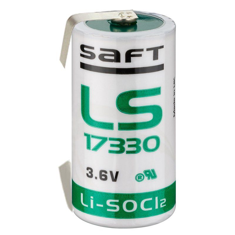Baterie Saft LS17330 2/3A Lithium s vývody typ U