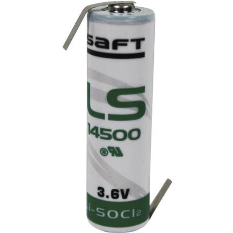 Baterie Saft LS17500 A Lithium - vývody Z Saft - AEB
