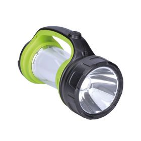Solight LED svítilna nabíjecí s lucernou, 3W Cree, 168lm + 200lm, zeleno-černá