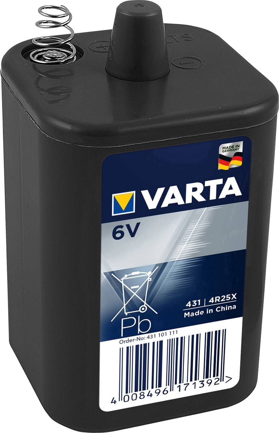 Baterie Varta 4R25 8500mAh 6V 908S 908G ZNCl
