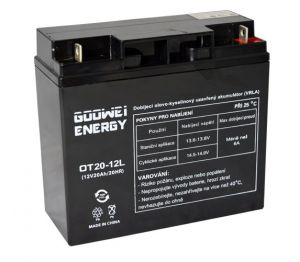 Trakční gelová baterie GOOWEI OTL20-12, 20Ah, 12V
