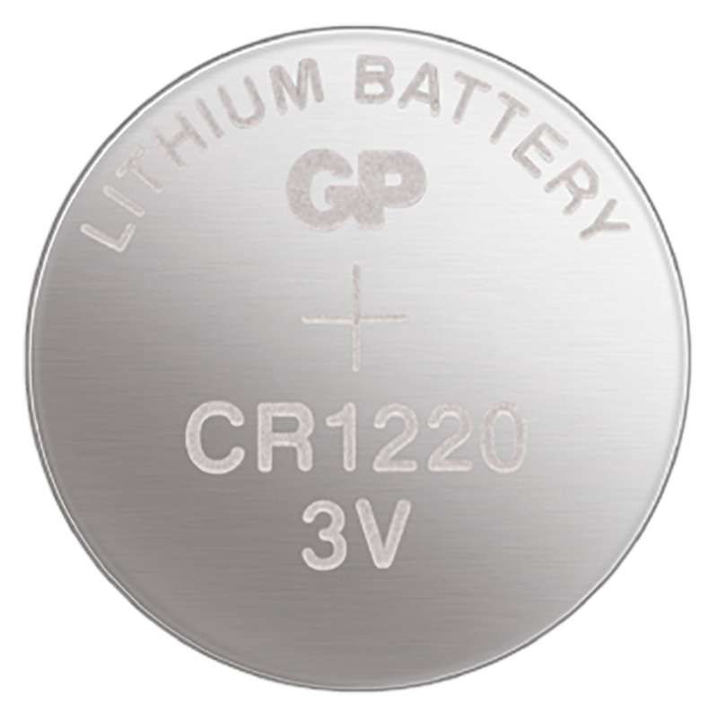 Lithiová knoflíková baterie GP CR1220 - blister