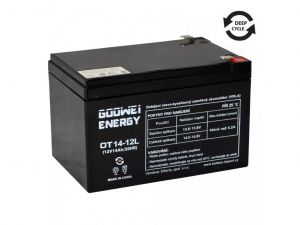 Trakční (AGM) baterie GOOWEI OTL14-12, 14Ah, 12V