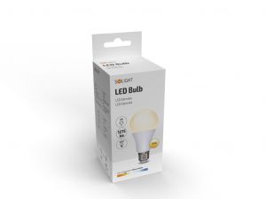 Solight LED žárovka, klasický tvar, 15W, E27, 3000K, 220°, 1275lm