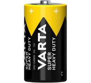 Baterie Varta Super Heavy Duty 14G, R14, primární C