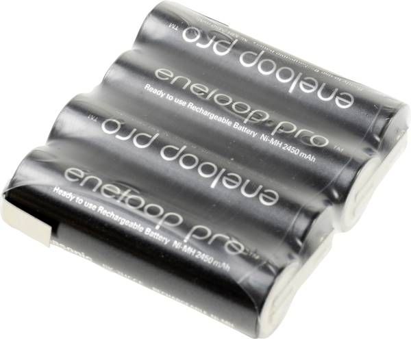 Baterie Panasonic Eneloop PRO 4,8V NiMH s vývody Panasonic - AEB