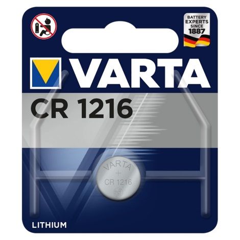 Baterie Varta CR1216 Lithium 3V 6216101401
