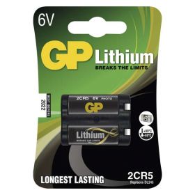 Lithiová baterie GP 2CR5, 1022000511 B1505