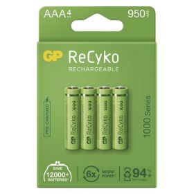 Nabíjecí baterie GP ReCyko 1000 AAA (HR03) 4B
